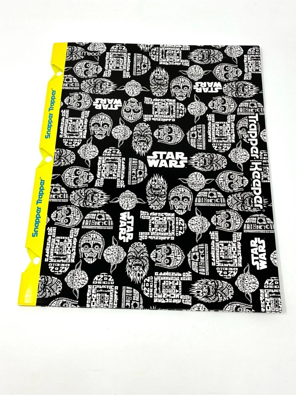 Star Wars Mead Trapper Keeper Snapper Trapper Folder Binder Lot Stormtrooper ‘14